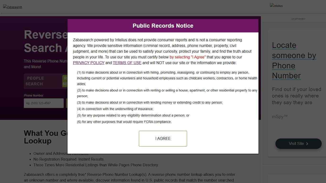 Free** Reverse Phone Number Lookup(s) - Cell Phones, Landlines, VOIP & More